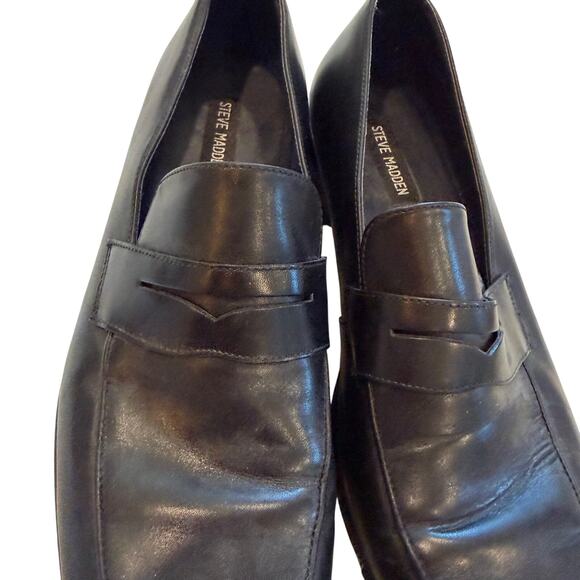 Leather Steve Madden men’s dress shoes workwear classy sz 13 - Picture 12 of 13